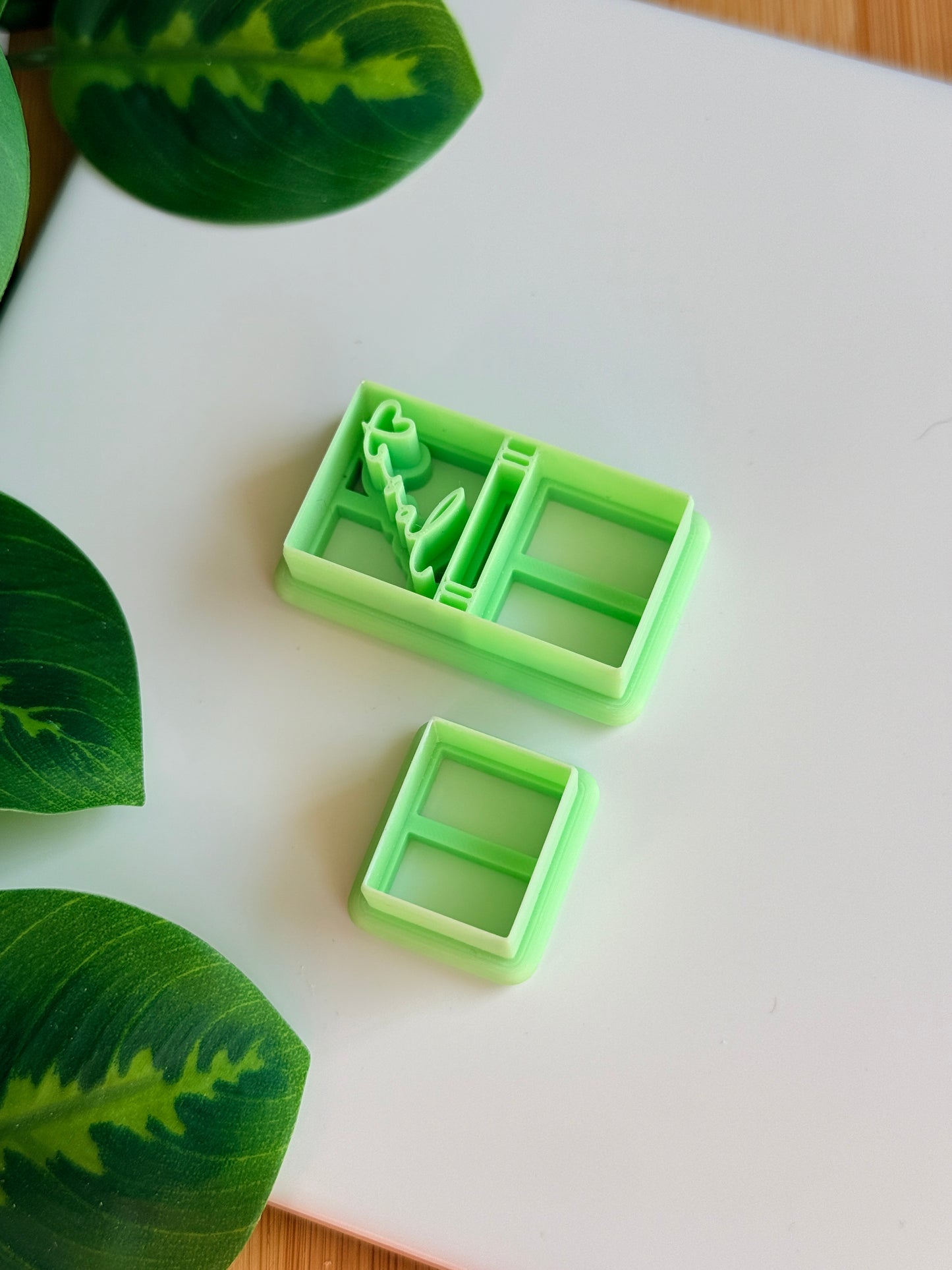 Script Love Book Cutter | Polymer Clay Cutters
