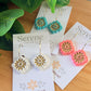 Flower Tile Hoops