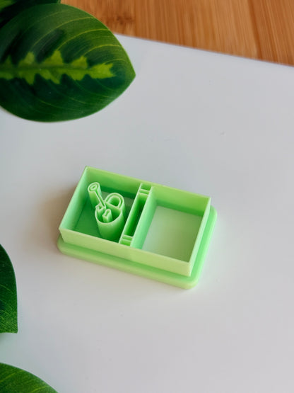 Lock & Key Book Cutter | Polymer Clay Cutters