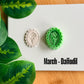 Framed Birth Month Flower Cutter | Polymer Clay Cutters