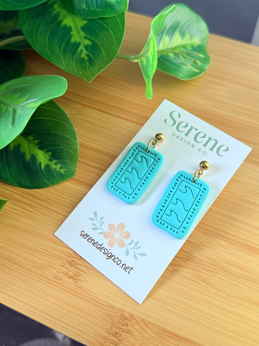 Wave Tile Dangles