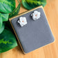 Statement Flower Stud Earrings | Polymer Clay Earrings