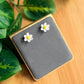 Sculpted Daisy Stud Earrings | Polymer Clay Earrings
