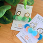 Beach Glass Trio Dangles