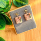 Floral Dragon Book Earrings | Polymer Clay Earrings