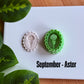 Framed Birth Month Flower Cutter | Polymer Clay Cutters