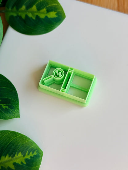 Mystery/Detective Book Cutter | Polymer Clay Cutters