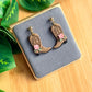 Floral Cowboy Boot Earrings | Polymer Clay Earrings