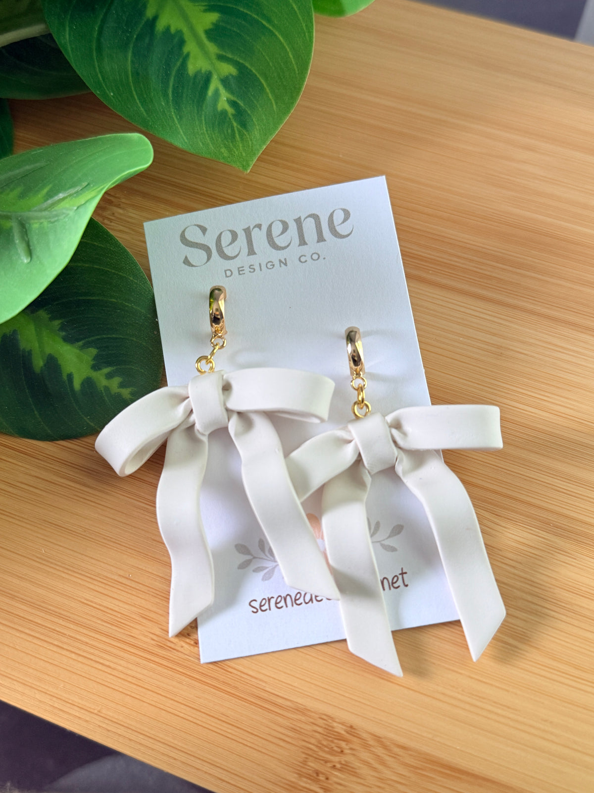 Statement Bow Dangles