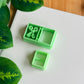 Intersecting Keys Book Cutter | Polymer Clay Cutters