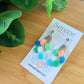 Beach Glass Cluster Dangles