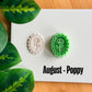 Framed Birth Month Flower Cutter | Polymer Clay Cutters