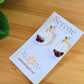Floral Pumpkin Dangles