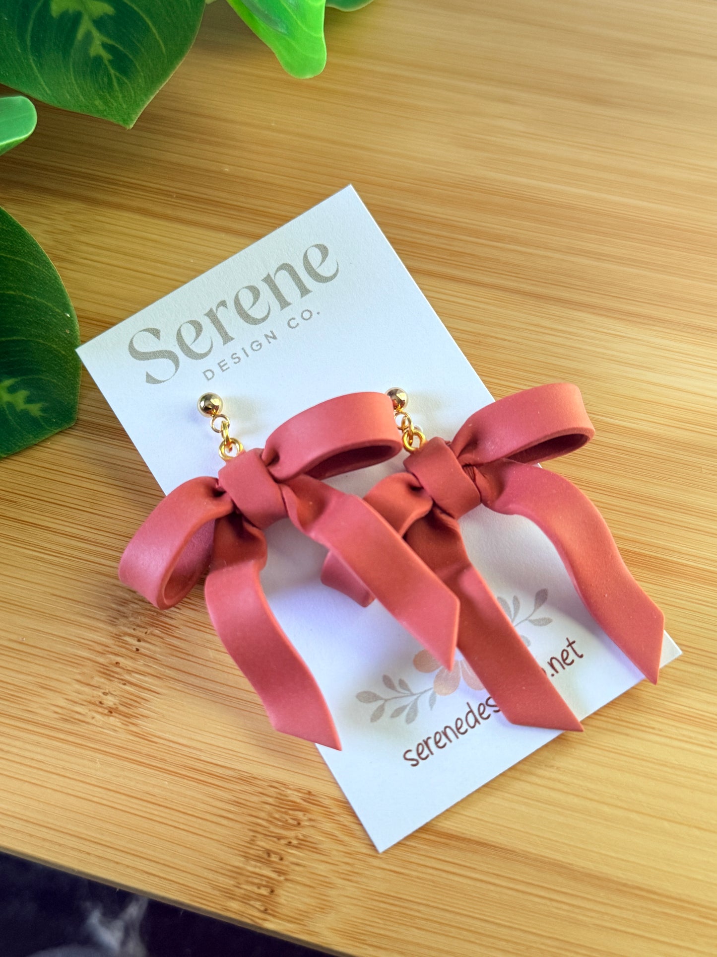 Statement Bow Dangles