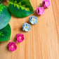 Hydrangea Stud Earrings | Polymer Clay Earrings