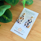 Floral Pear Dangles