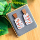 Butterfly Floral Earrings | Polymer Clay Earrings