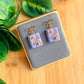 Dragonfly Book Earrings | Polymer Clay Earrings
