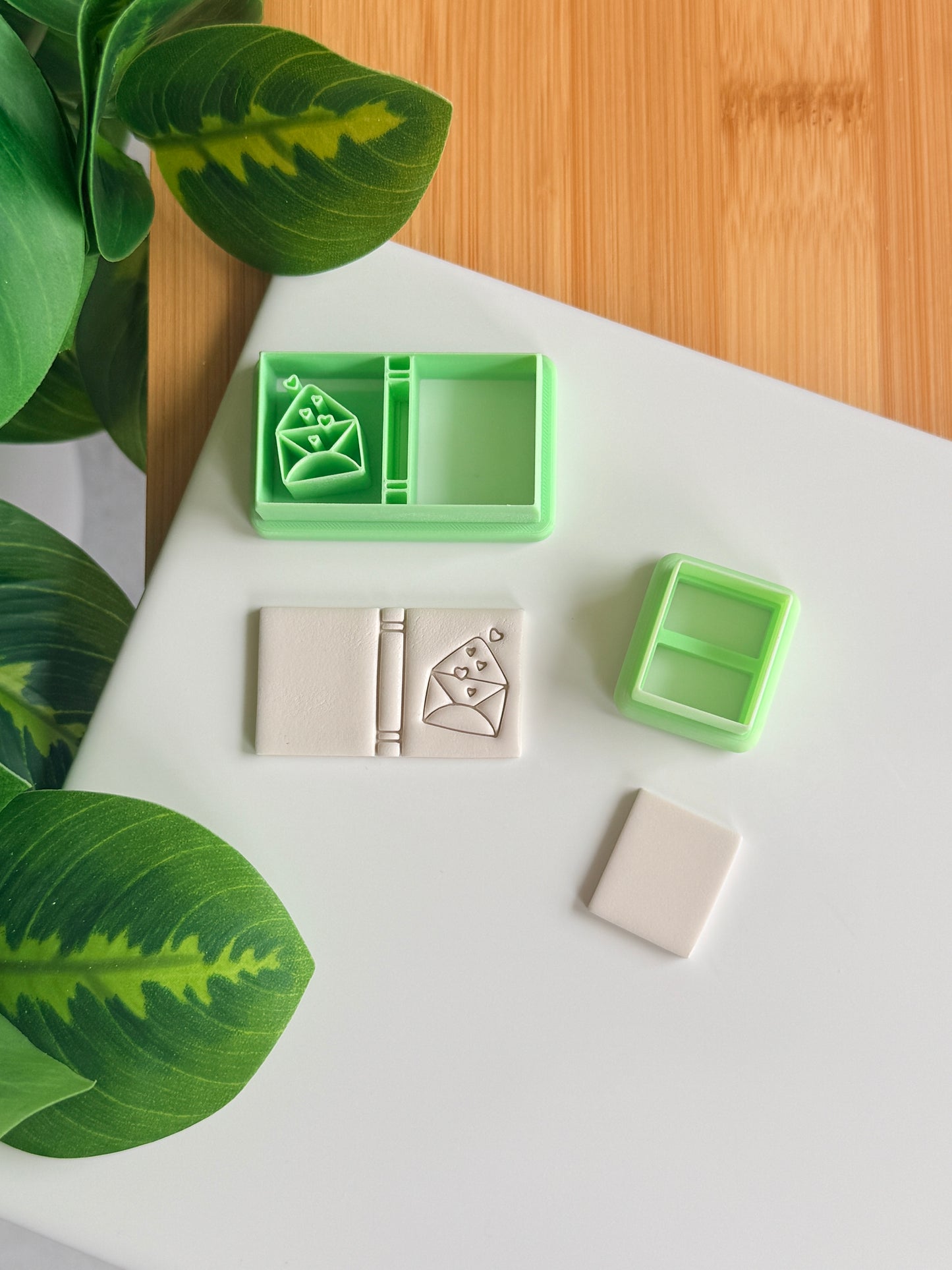 Love Letter Book Cutter | Polymer Clay Cutters