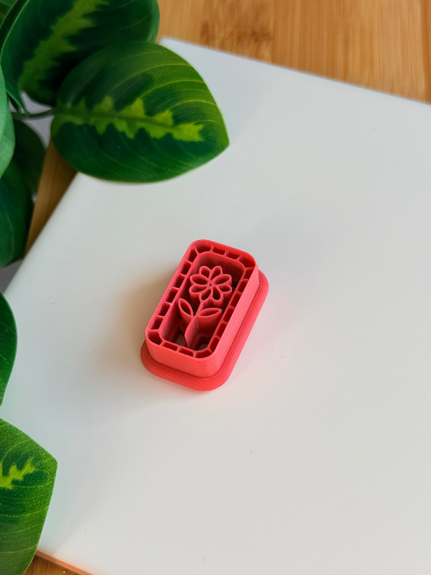 Framed Daisy Cutter - Rectangle | Polymer Clay Cutters