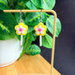 Yellow Daisy Cake Pop Earrings