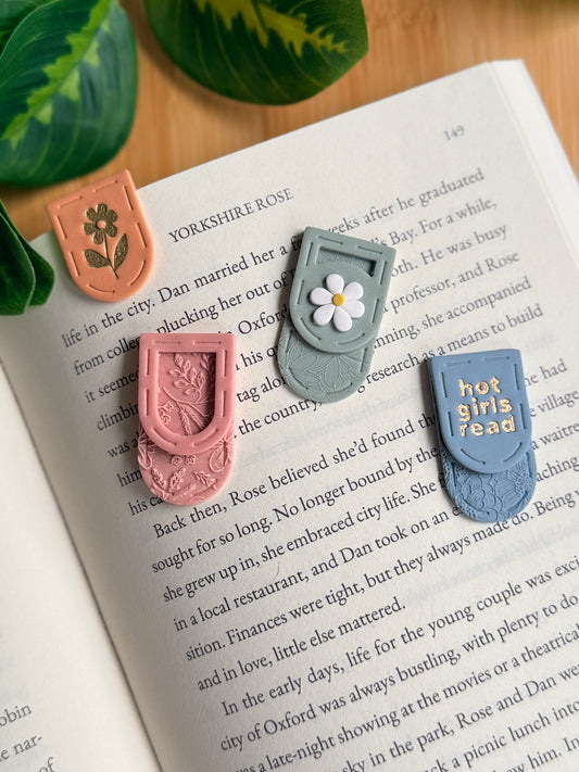 Bookmark Minis | Polymer Clay Bookmarks