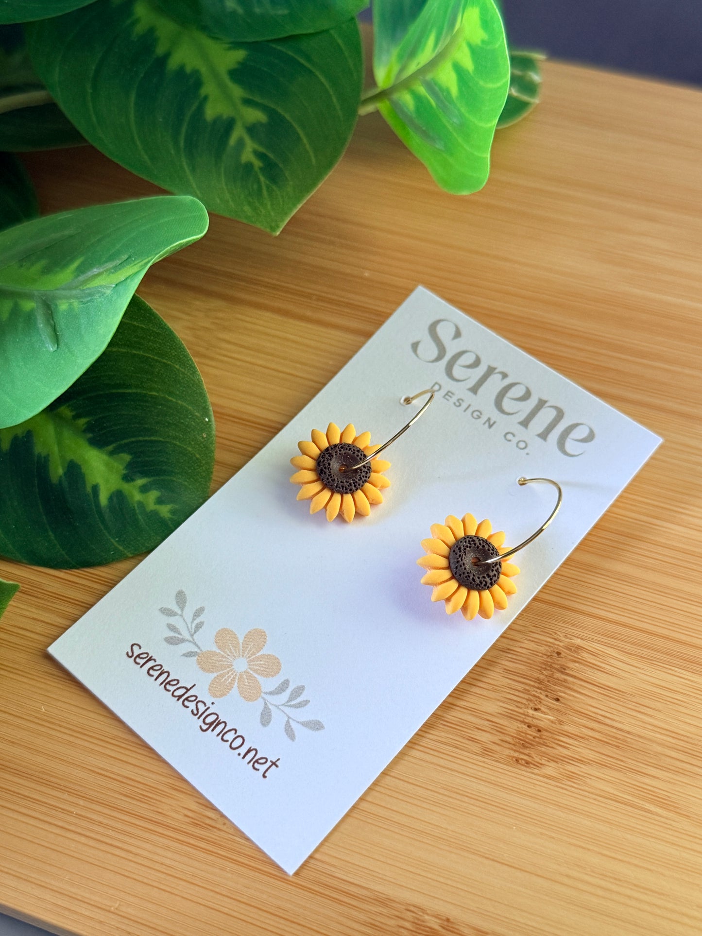 Sunflower Hoops