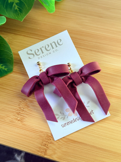 Statement Bow Dangles