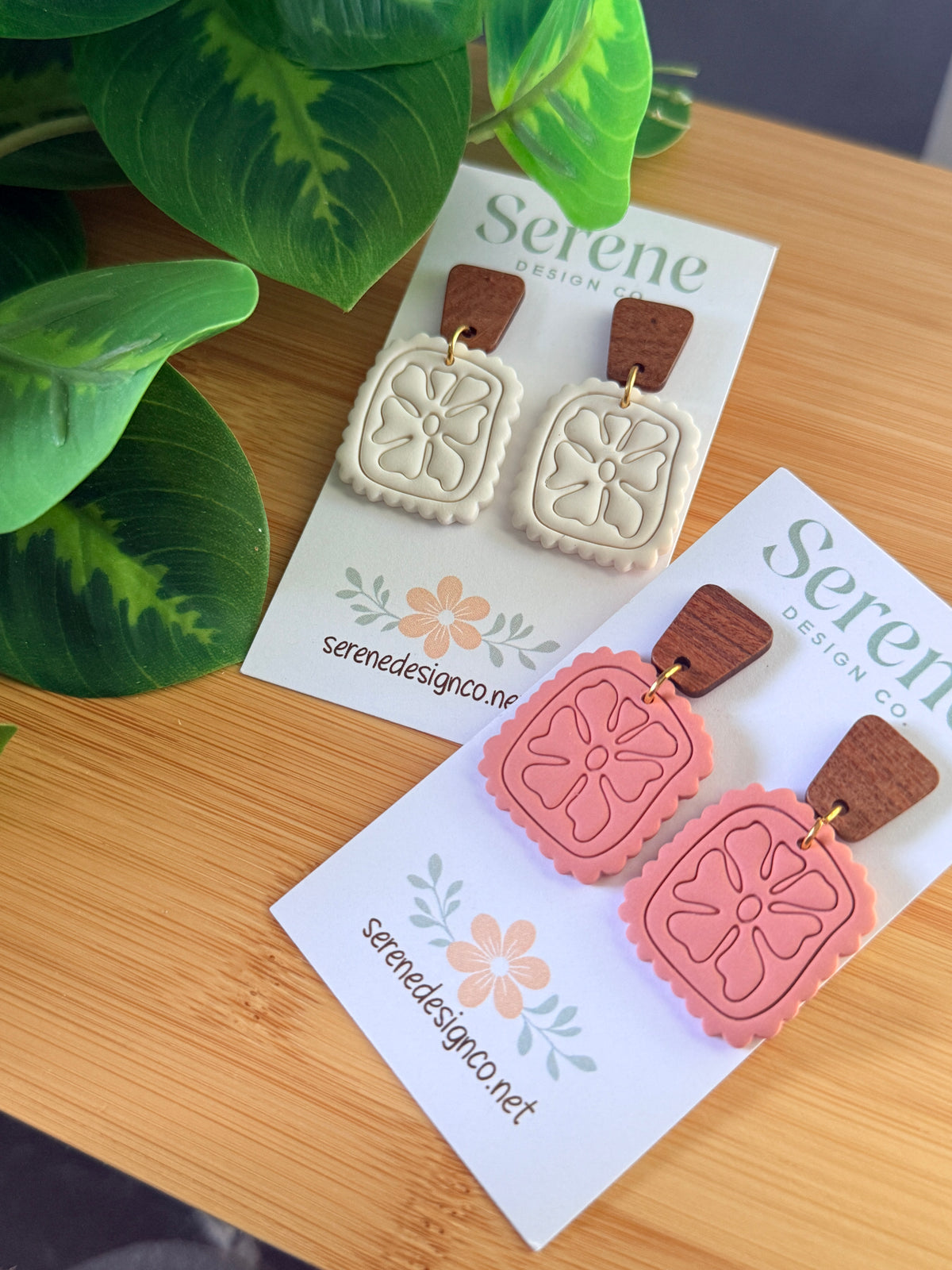Flower Tile Dangles
