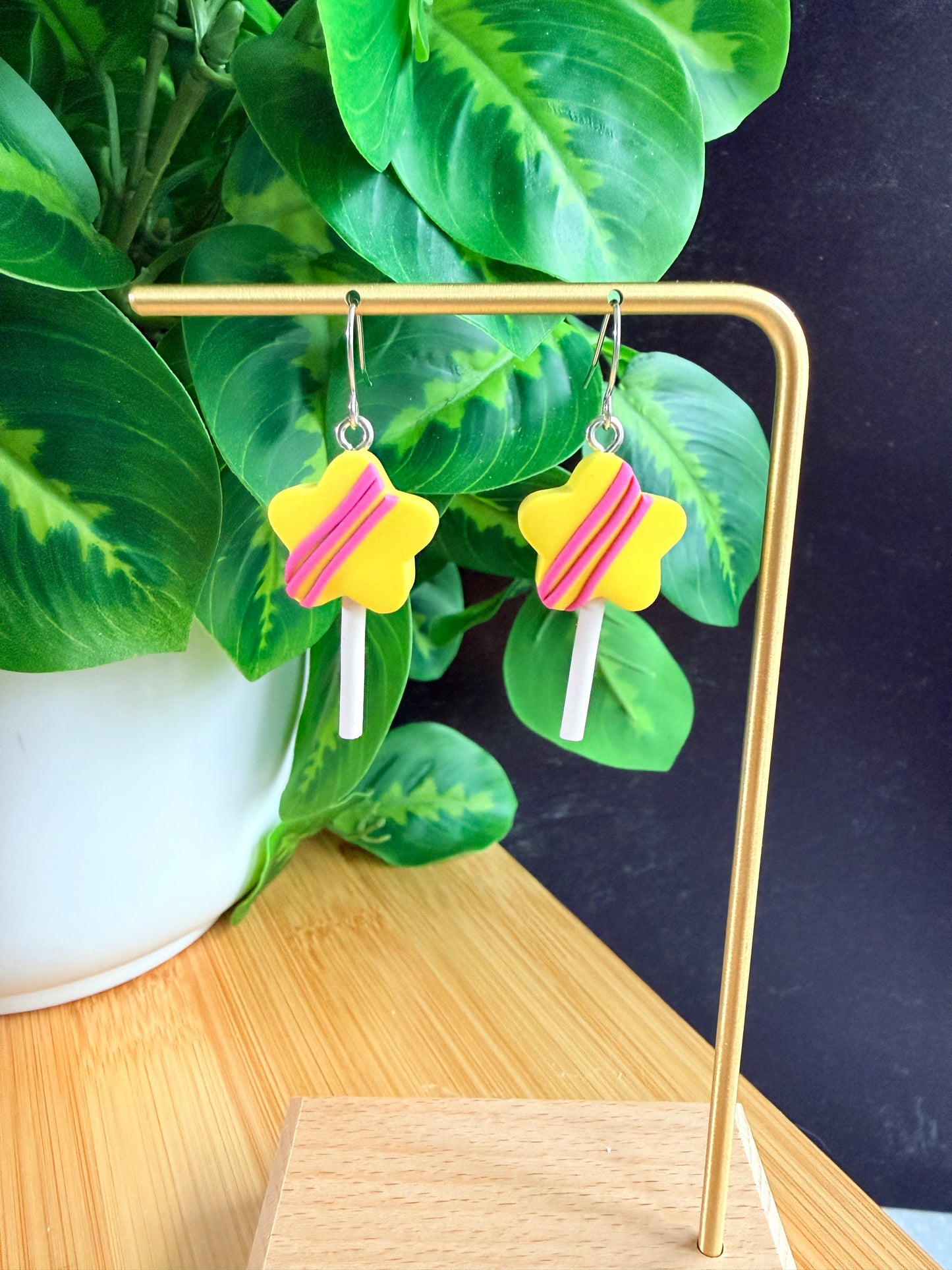 Star Cake Pop Earrings