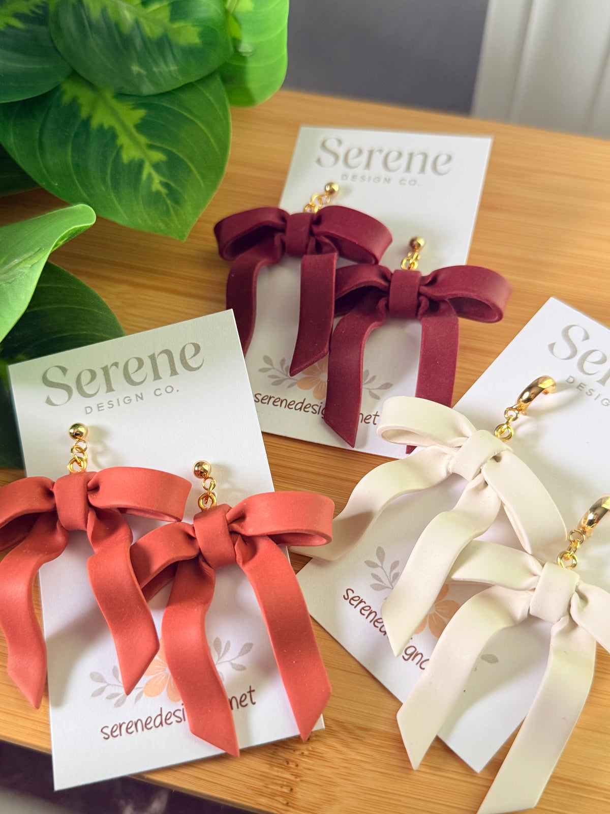 Statement Bow Dangles