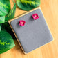 Hydrangea Stud Earrings | Polymer Clay Earrings