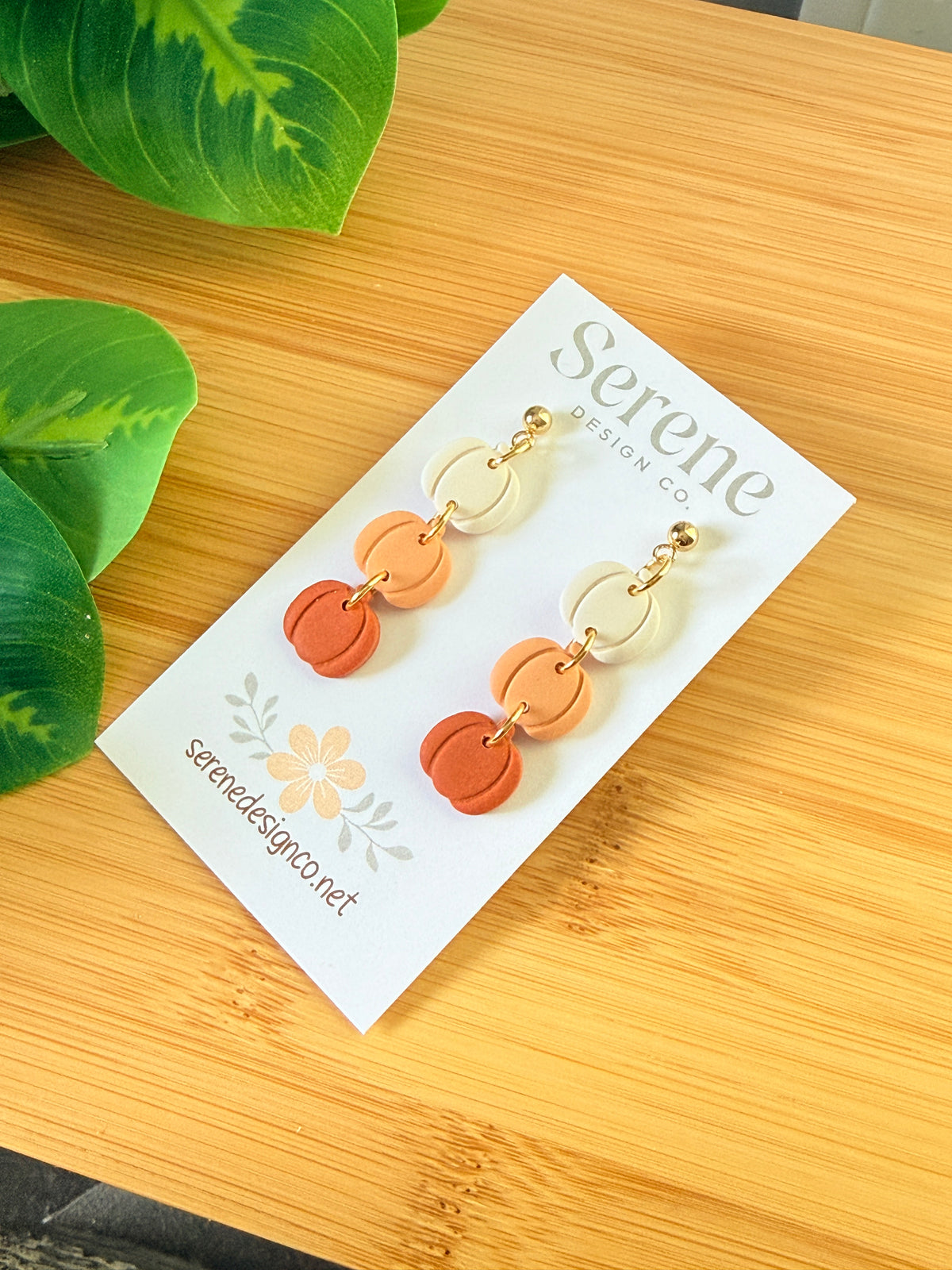 Pumpkin Trio Dangles